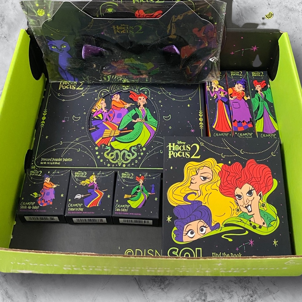 HOCUS POCUS 2 COLOURPOP COLLECTION | ENTIRE PR BOX